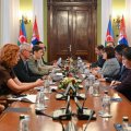 Azərbaycan və Serbiya parlamentlərinin sədrləri ikitərəfli əməkdaşlığı müzakirə edib - FOTO