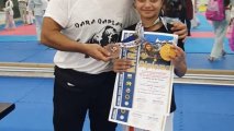 10 yaşlı Zeynəb karate üzrə beynəlxalq turnirdə qızıl medal qazandı-FOTOLAR