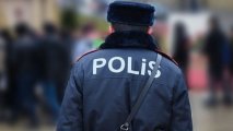 МВД: Полицейский получил травму перед Билясуварским РУП