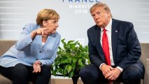 Трамп и Меркель обсудили память о Второй мировой войне