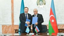Qazaxıstan və Azərbaycan arasında logistika sahəsində əməkdaşlığa dair saziş imzalandı