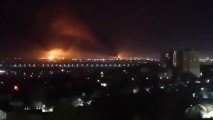 TƏCİLİ: Rusiyanın bu şəhərində güclü partlayışlardan sonra yanğın başladı...-VİDEO 