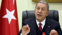 Hulusi Akar ukraynalı nazirlə taxıl dəhlizini müzakirə edib