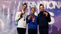 Azərbaycanın bədii gimnastı Fransadakı turnirdə daha üç medal qazanıb