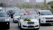 В Баку столкнулись около 10 автомобилей свадебного кортежа - ВИДЕО