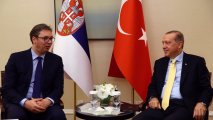 Вучич обратился к Эрдогану за поддержкой в ситуации на севере Косова