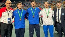 Azərbaycanın üç idman gimnastı beynəlxalq turnirdə medal qazandı