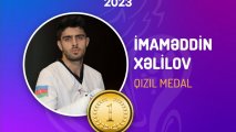 Parataekvondoçumuz beynəlxalq turnirdə qızıl medal qazandı