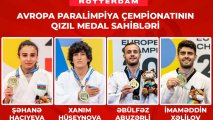 Azərbaycan paraatletləri Avropa çempionatını 13 medalla başa vurublar - FOTO