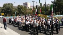 Güney Azərbaycanda təqaüdçülər etiraz aksiyası keçirdilər - FOTO