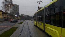 Kiyevdə tramvay relsdən çıxıb: Xəsarət alanlar var