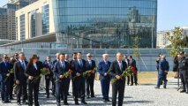 Коллектив Министерства экономики Азербайджана посетил Парк Победы - ФОТО