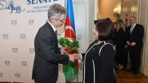 Сахиба Гафарова встретилась с председателем Сената Парламента Чехии - ФОТО