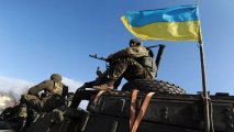 Ukrayna döyüşçüləri Dnepr sahilindəki daha bir strateji məntəqədə dövlət bayrağını ucaltdı...