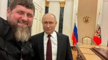 Путин принял Кадырова в Кремле
