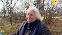 Похоронившая в Ходжалы троих детей Садагат Гусейнова посетила их могилы - ВИДЕО