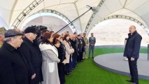 Ильхам Алиев: Я верил, что мы вернемся в Ходжалы и здесь будет возведен мемориальный комплекс
