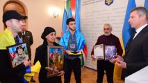 Орден погибшего в Украине азербайджанца вручен в Баку его семье - ФОТО