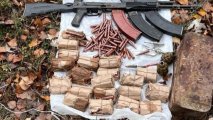 В Ханкенди обнаружены оружие и боеприпасы