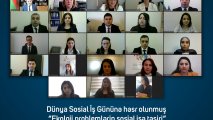 BDU-nun kafedra müdiri Dünya Sosial İş Gününə həsr olunan görüşdə çıxış edib