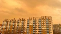 Песчаная буря накрыла Амурскую область России - ВИДЕО