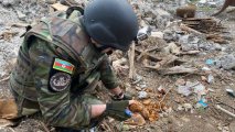 В Хатаинском районе Баку обнаружили гранаты - ФОТО/ВИДЕО
