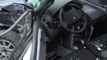 В Сабирабадском районе автомобиль врезался в телегу: есть пострадавшие