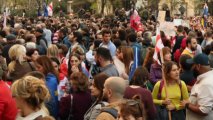 Многотысячная акция протеста в Тбилиси- (обновлено, фото, видео)