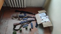 В городе Ханкенди обнаружены боеприпасы и средства связи