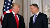 Трамп встретился с президентом Польши в Нью-Йорке