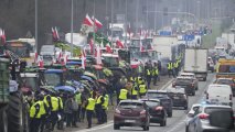 Польские фермеры возобновили протесты на границе с Украиной