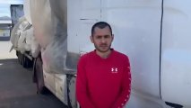 Азербайджанский водитель фуры уже три месяца не может пересечь границу Грузии - ВИДЕО