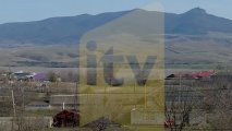 Qazaxın işğaldan azad edilən kəndlərindən GÖRÜNTÜLƏR - Erməni postları sökülür + VİDEO