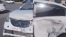 В Кенгерлинском районе столкнулись автомобили: есть пострадавшие - ФОТО/ВИДЕО