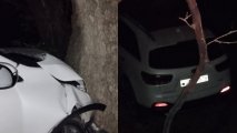 На платной дороге Баку - Губа произошла авария: пострадали граждане России - ФОТО