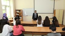“Azərbaycan British College” Təhsil Kompleksinin şagirdləri BDU-nun Fizika fakültəsində olub - FOTO