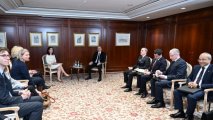 Президент Азербайджана провел встречу с главой МИД Германии - ОБНОВЛЕНО + ФОТО