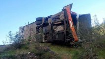 Автобус из Ирана попал в ДТП в Армении, есть погибшие и пострадавшие- (фото)