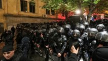 В Тбилиси на митинге задержан экс-госминистр Грузии по евроатлантической интеграции