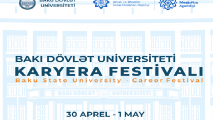 BDU-nun 105 illik yubileyinə həsr olunmuş Karyera Festivalı başlayır