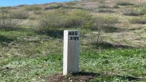 На границе с Арменией установлено 40 столбов