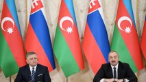 Президент Ильхам Алиев и премьер-министр Роберт Фицо выступили с заявлениями для прессы - ОБНОВЛЕНО + ФОТО