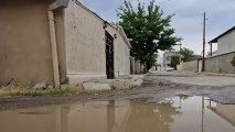 Жители известного квартала в Нахчыване жалуются на плохое состояние дорог - ВИДЕО
