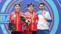 Çinli idmançı Bakıda dünya rekordunu yenilədi - VİDEO