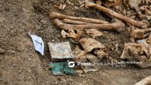 В Ходжалы обнаружены фрагменты человеческих костей