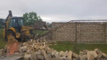 В Гейгельском и Гедабейском районах снесены незаконные постройки - ФОТО/ВИДЕО