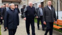Президенты Ильхам Алиев и Александр Лукашенко посетили город Шуша