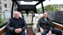 Президенты Ильхам Алиев и Александр Лукашенко посетили город Шуша - ФОТО