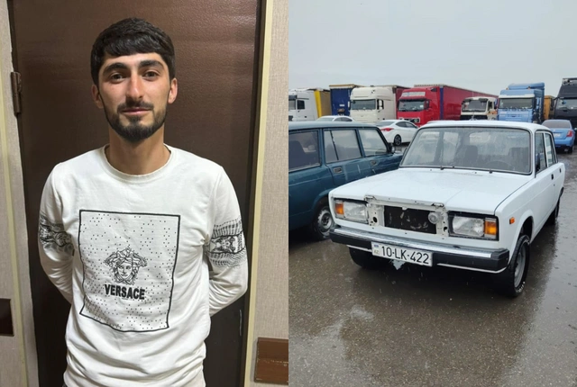 В Баку задержан автохулиган