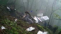 Синоптик: Термическая депрессия наблюдалась в зоне крушения вертолета Раиси